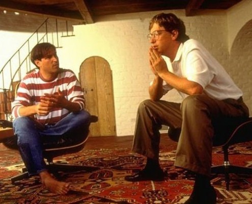 Steve Jobs et Bill Gates