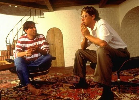 Steve Jobs et Bill Gates